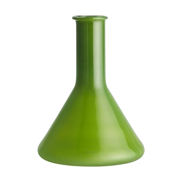 Kosta Boda Vase cylindre gradué Lab 18,5 cm Vert