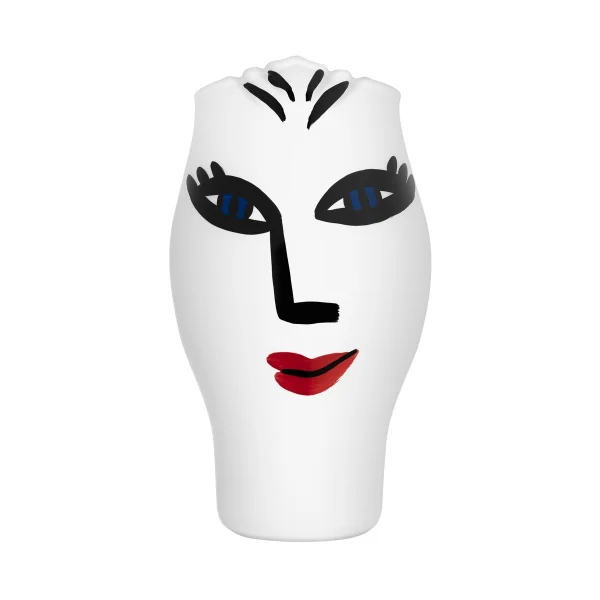 Kosta Boda Vase Open Minds 25cm Blanc