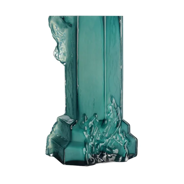 Kosta Boda Vase Rocky Baroque 35 cm Chrysocolla