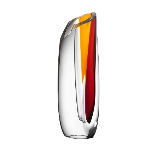 Kosta Boda Vase Saraband 36cm Rouge-Orange