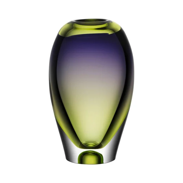 Kosta Boda Vision vase 255 mm Violet-vert