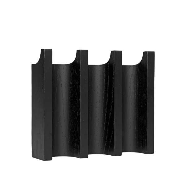 Kristina Dam Studio Porte-manteau Column oak black lacquered