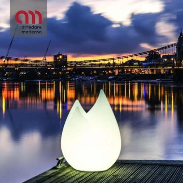 Lampadaire Flame Serralunga