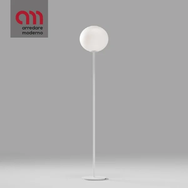 Lampadaire Flow Glass Rotaliana