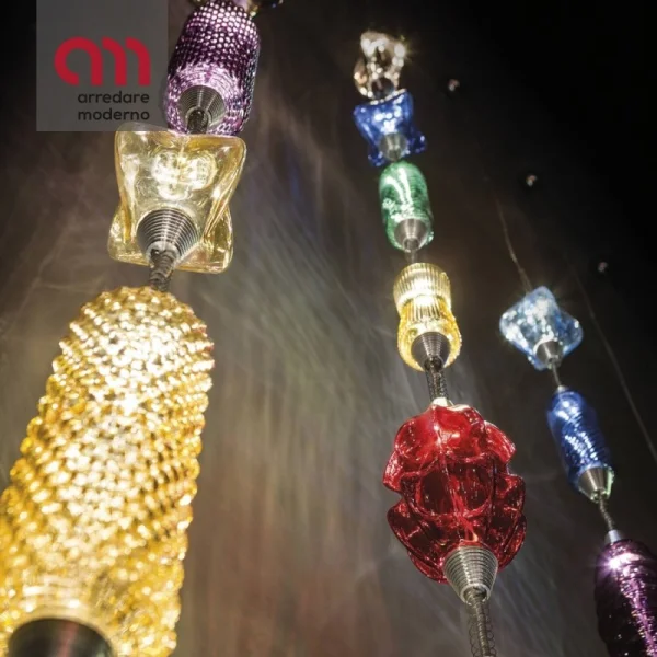 Lampe à suspension Collier Incanto Italamp