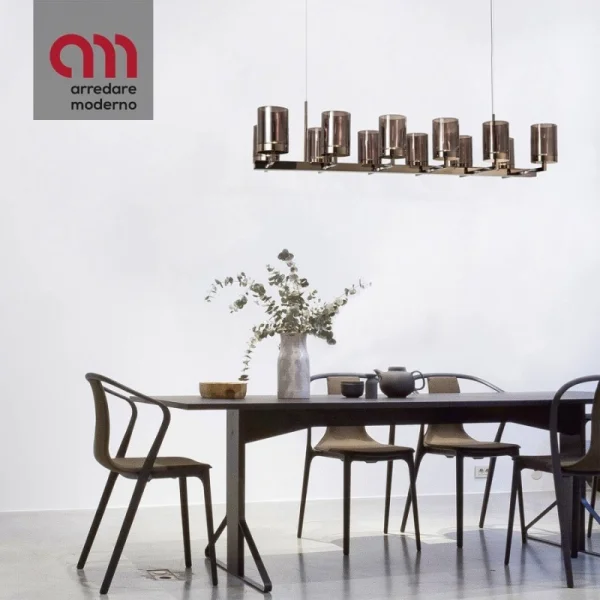 Lampe à suspension Quarzo 725/L Incanto Italamp