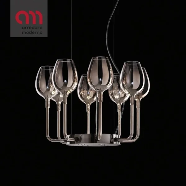 Lampe à suspension Rosè 3050/8 Incanto Italamp
