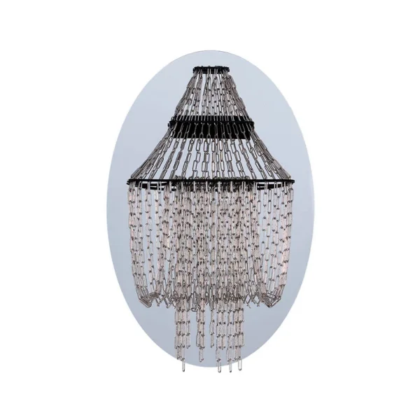 Lampe C Applique Murale Black/Stainless Steel - DCW