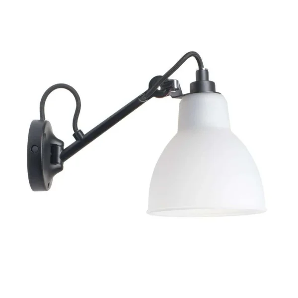 Lampe Gras - 104 Applique Murale Noir/Polycarbonat
