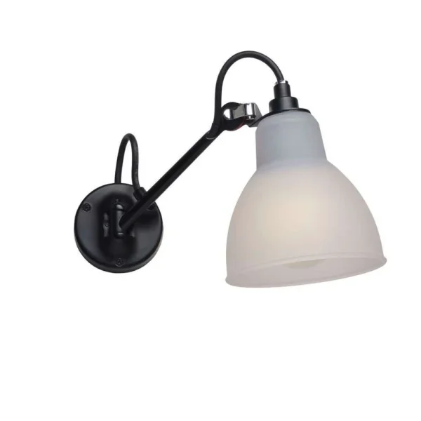 Lampe Gras - 104 Bathroom Applique Murale Noir/Polycarbonat