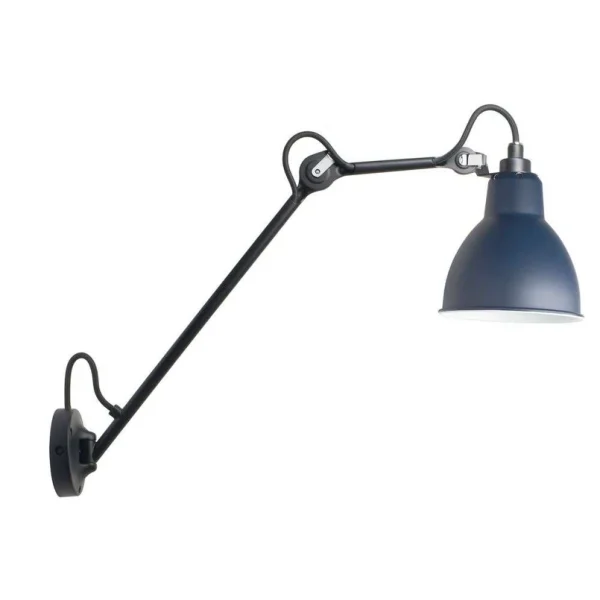 Lampe Gras - 122 Applique Murale Noir/Bleu