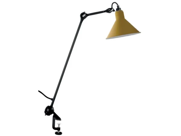 Lampe Gras - 201 Lampe de Table Noir/Jaune
