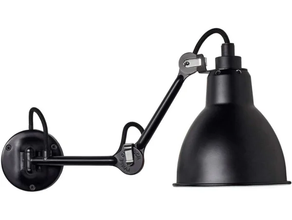 Lampe Gras - 204 Applique Murale Noir