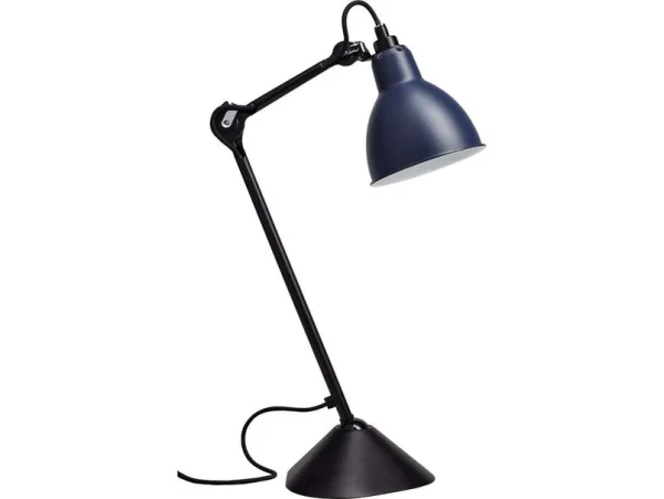 Lampe Gras - 205 Lampe de Table Noir/Bleu