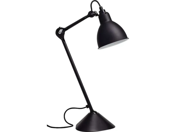 Lampe Gras - 205 Lampe de Table Noir/Noir Lampe Gras