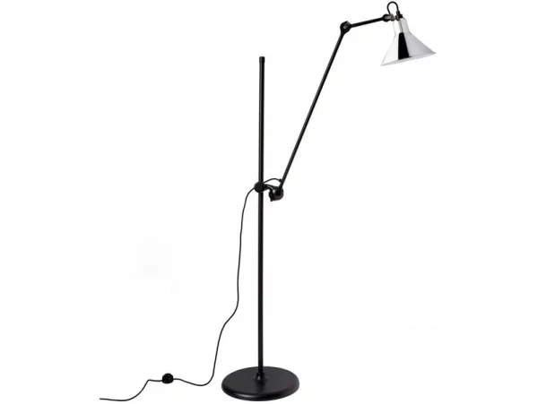 Lampe Gras - 215 Lampadaire Noir/Chrome