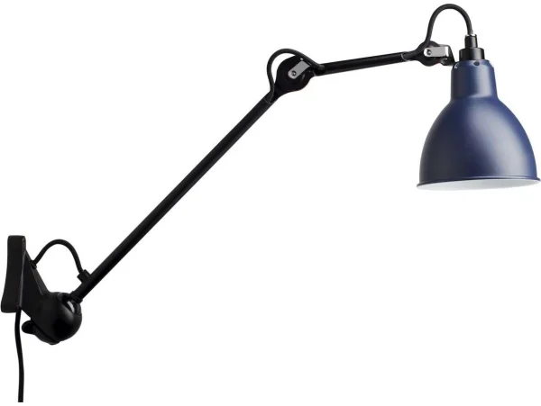 Lampe Gras - 222 Applique Murale Bleu/Noir Lampe Gras