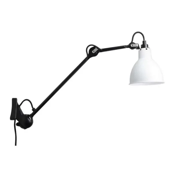 Lampe Gras - 222 Applique Murale Noir/Blanc