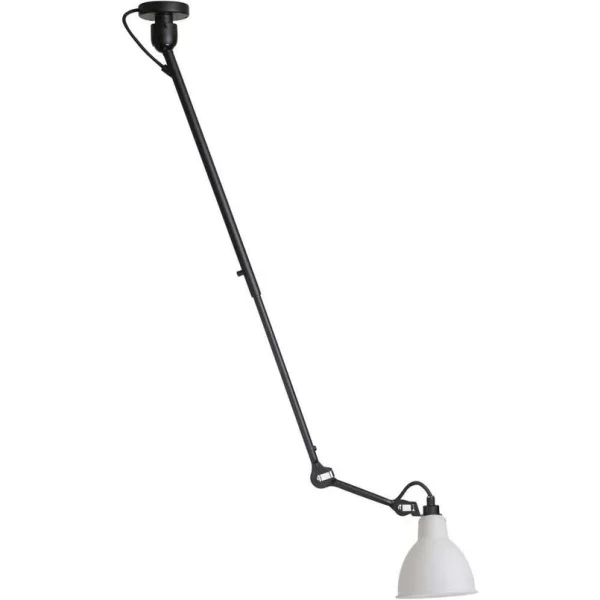 Lampe Gras - 302 Plafonnier Black/Opal