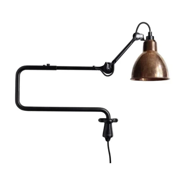 Lampe Gras - 303 Applique Murale Noir/Cuivre Brut