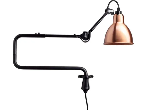 Lampe Gras - 303 Applique Murale Noir/Cuivre