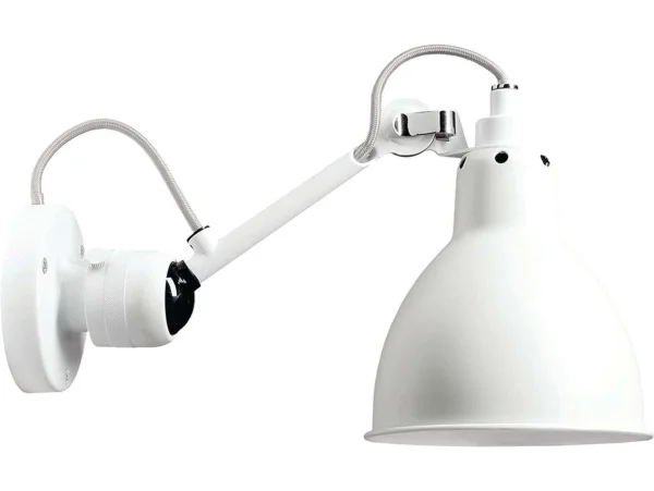 Lampe Gras - 304 Applique Murale Blanc/Blanc Lampe Gras