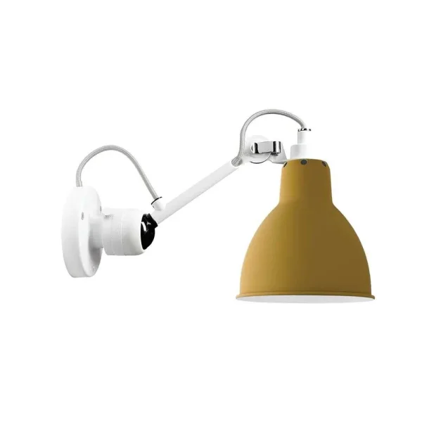 Lampe Gras - 304 Applique Murale Blanc/Jaune Lampe Gras