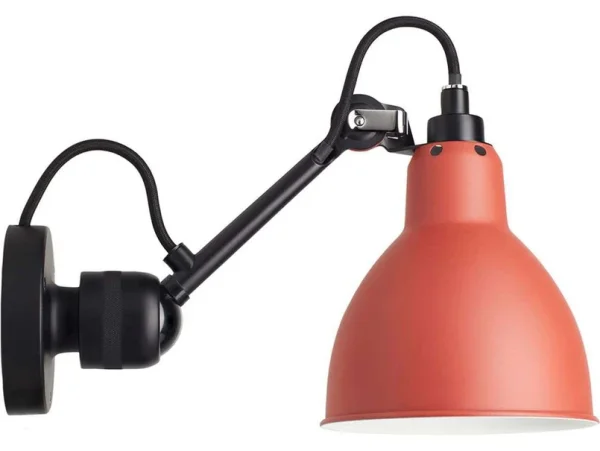 Lampe Gras - 304 Applique Murale Rouge