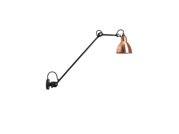 Lampe Gras - 304L60 Applique Murale Noir/Cuivre Brut