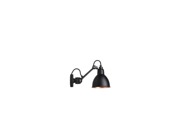 Lampe Gras - 304SW Applique Murale Noir/Noir/Cuivre Lampe Gras