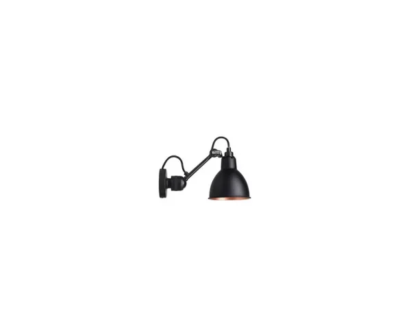 Lampe Gras - 304SW Applique Murale Noir/Noir/Cuivre