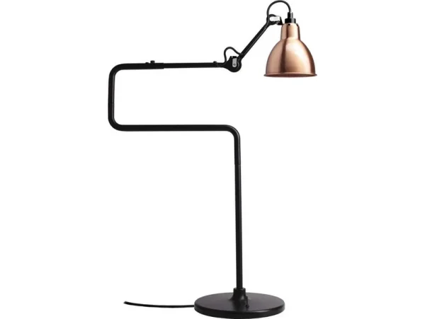 Lampe Gras - 317 Lampe de Table Noir/Cuivre