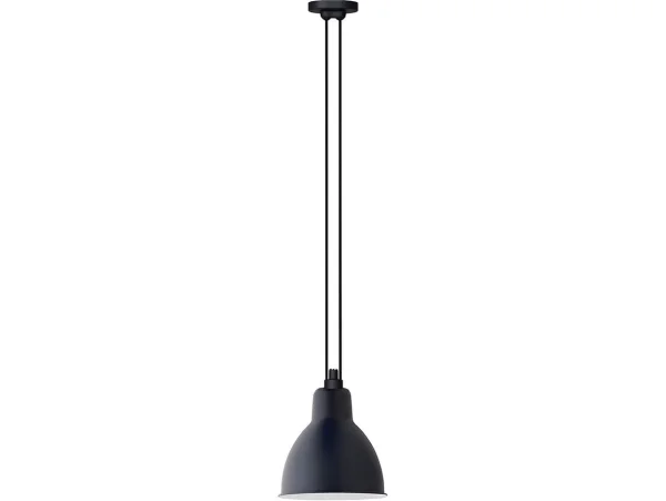 Lampe Gras - 322 L Suspension Round Blue Lampe Gras