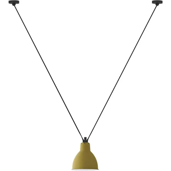 Lampe Gras - 323 L Suspension Round Yellow