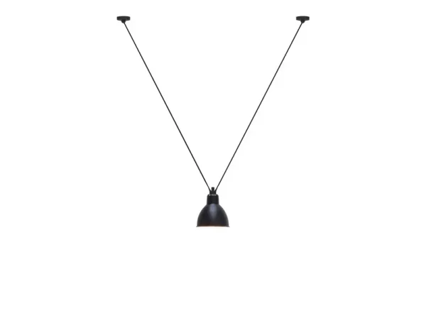 Lampe Gras - 323 XL Suspension Round Black