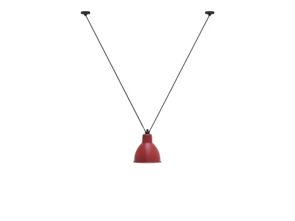Lampe Gras - 323 XL Suspension Round Red