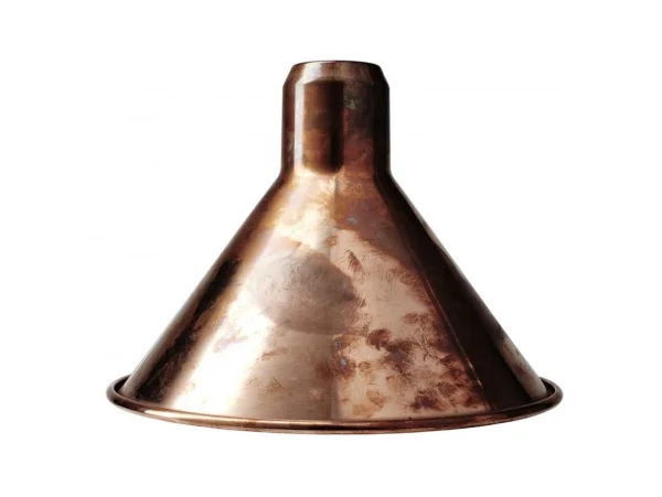 Lampe Gras - Abat-Jour Large Conic Ø260 Raw Copper Lampe Gras