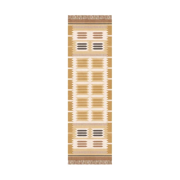 Layered Tapis de couloir Röllakan Hilma Marigold
