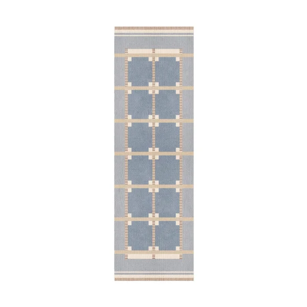 Layered Tapis de couloir Röllakan Ruth Summer sky, 75x240 cm
