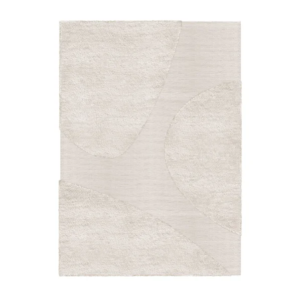 Layered Tapis en laine Punja plasma 180x270 cm Off White