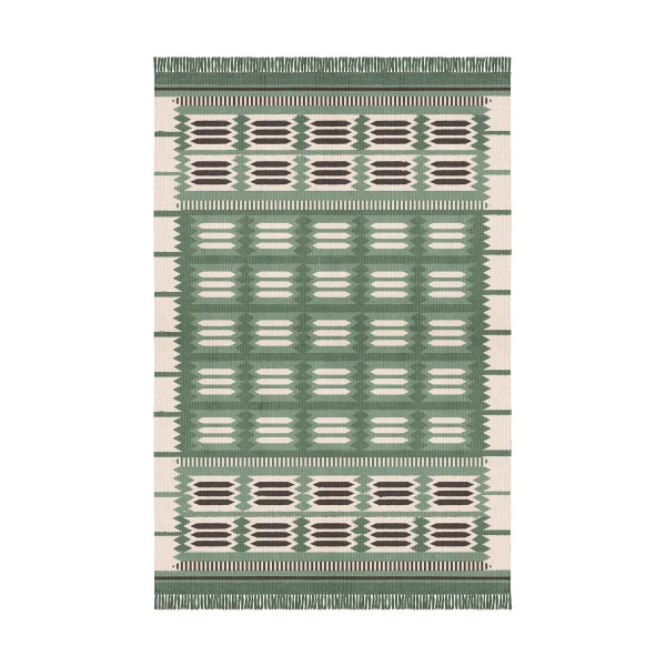 Layered Tapis en laine Röllakan Hilma Fern, 180x270 cm