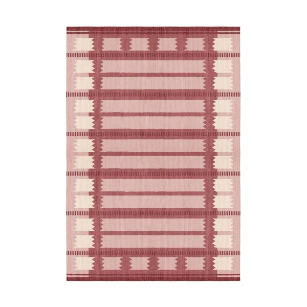 Layered Tapis en laine Röllakan Iris Rasberry, 180x270 cm