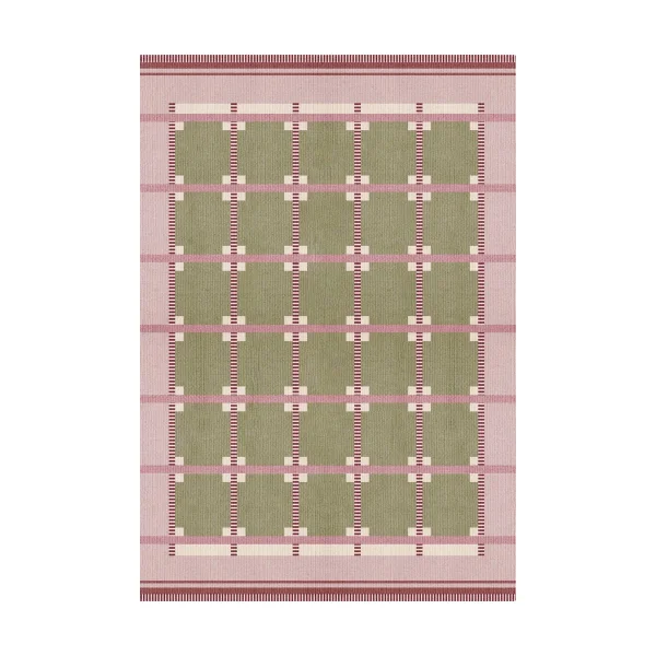 Layered Tapis en laine Röllakan Ruth Spring grass, 180x270 cm