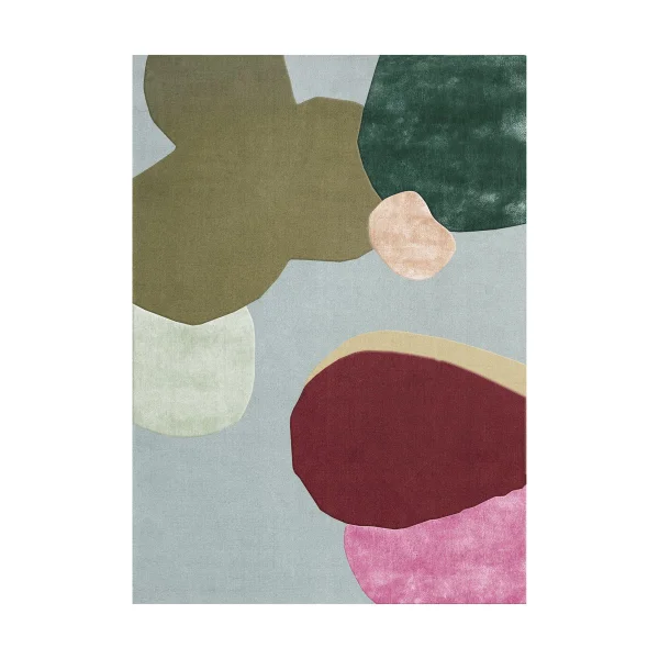 Layered Tapis en laine Sleeping Flower 140x200 cm