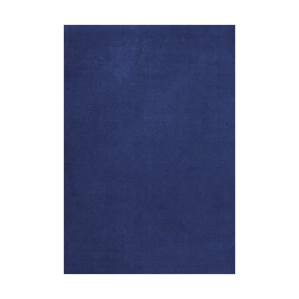 Layered Tapis en laine Solid Wool Bleu foncé, 180x270 cm