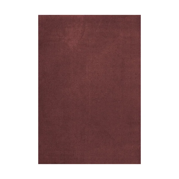 Layered Tapis en laine Solid Wool Rouge rubis, 300x400 cm