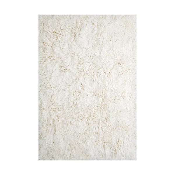 Layered Tapis Shaggy 200x300 cm Bone White