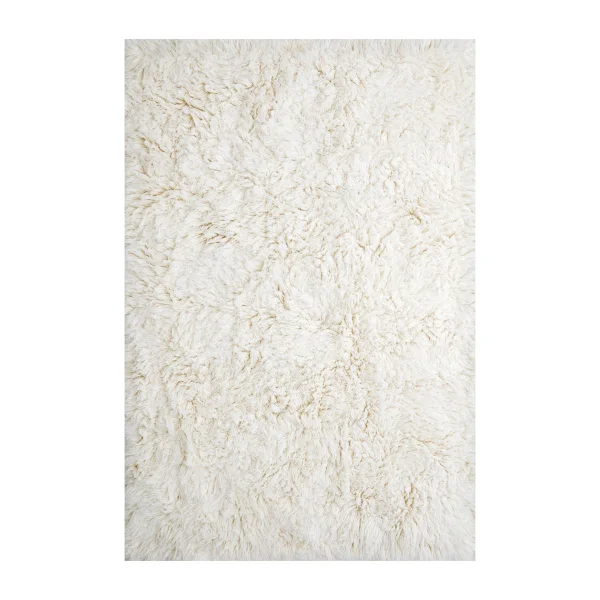 Layered Tapis Shaggy 300x400 cm Bone White