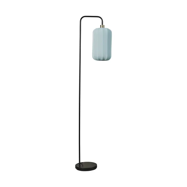 Lene Bjerre Sashie lampe de sol 160 cm Bleu-Noir-Light Gold