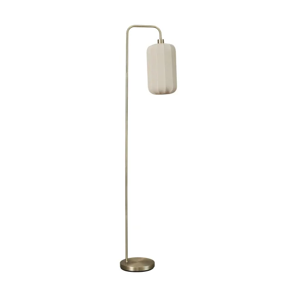 Lene Bjerre Sashie lampe de sol 160 cm Linen-Light Gold